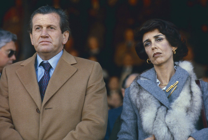 Jorge Zorreguieta, left, father of Argentinean-born Princess Maxima Zorreguieta of the Netherlands, and his wife, Maria del Carmen Cerruti, attend the inauguration of the Rural Exhibition, an annual agricultural and livestock show, in Buenos Aires, Argentina, in 1979. Lawyers in both the Netherlands and Argentina are trying to determine if Zorreguieta had any personal responsibility for forced disappearances during Argentina's "dirty war," when as many as 30,000 leftists, union members and other "subversives" were killed.