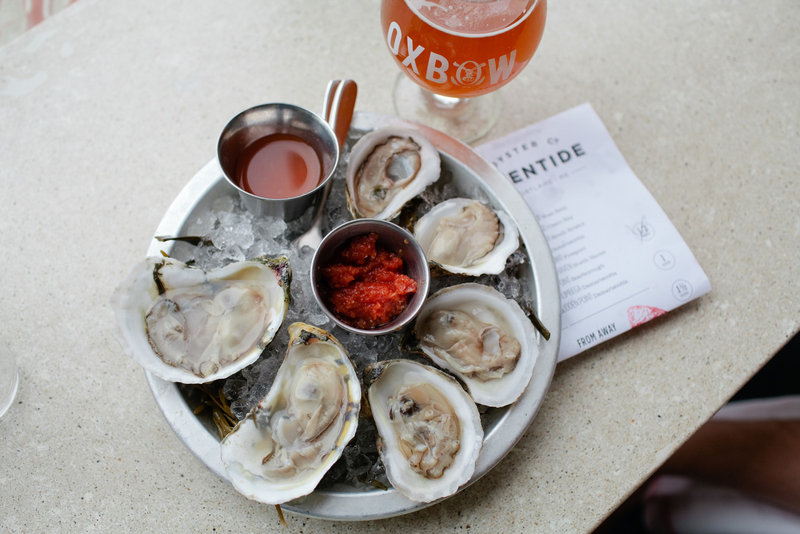 Blogger Meredith Perdue shared a photo that she took of oysters at Eventide in Portland. Perdue never uses a flash and always asks the wait staff for permission before using her camera. Other photos taken by Perdue can be seen below.