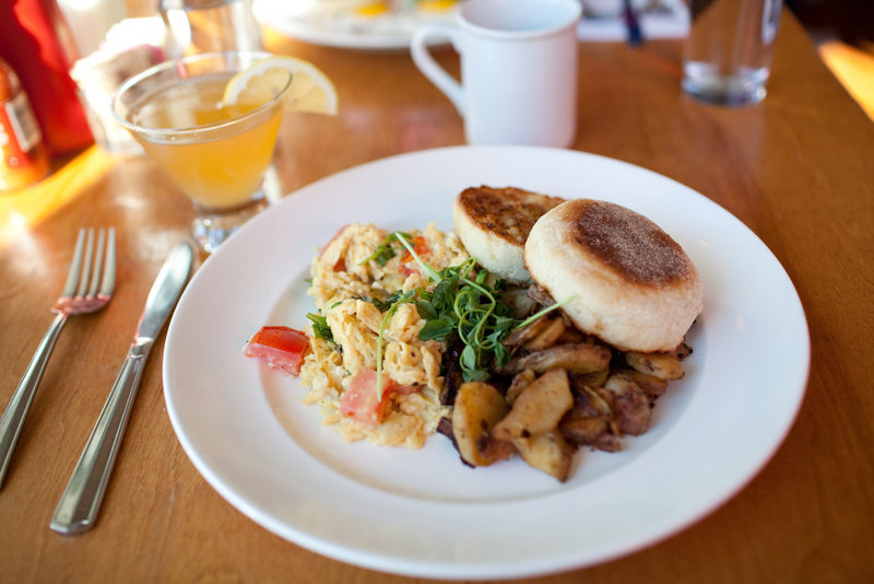 Blogger Meredith Perdue shared a photo that she took of a breakfast scramble at Local 188 in Portland