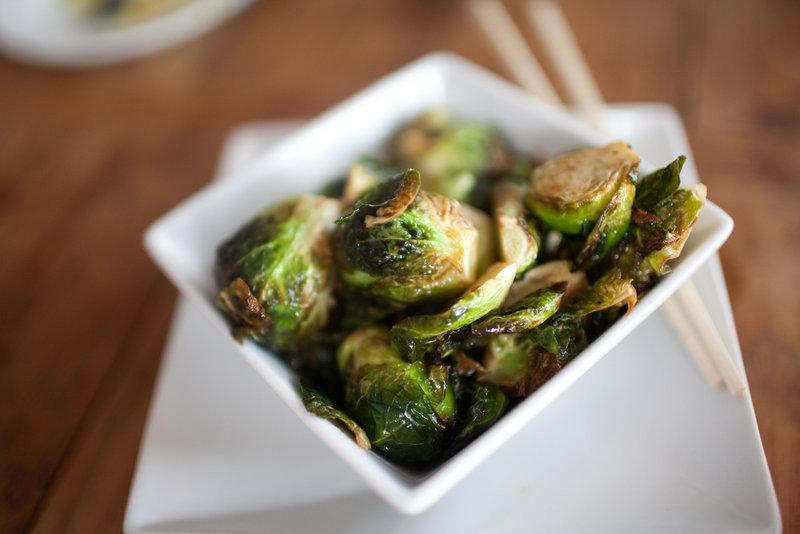 Blogger Meredith Perdue shared a photo that she took of Brussels sprouts at Boda in Portland.
