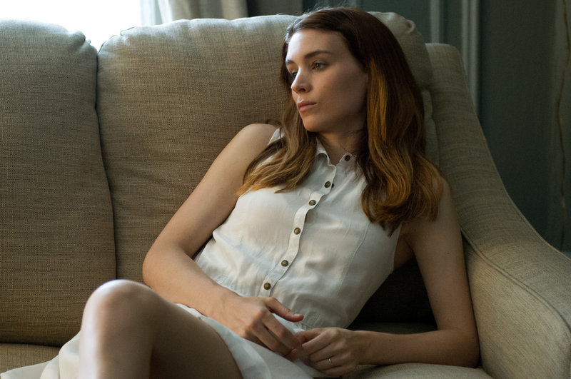 Rooney Mara, above, plays the depressed wife of a white-collar criminal just out of prison (Channing Tatum, below) in “Side Effects.”