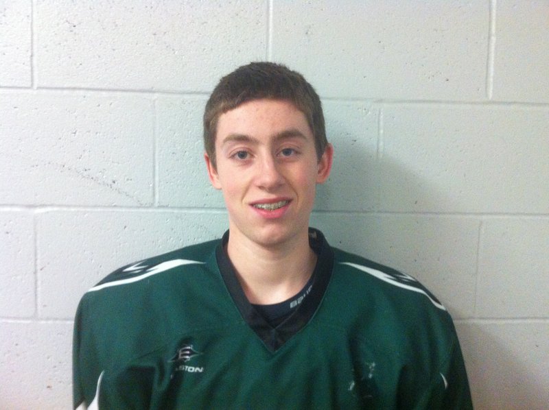 Josh Bagley, a Bonny Eagle junior, is boys' hockey player of the week.