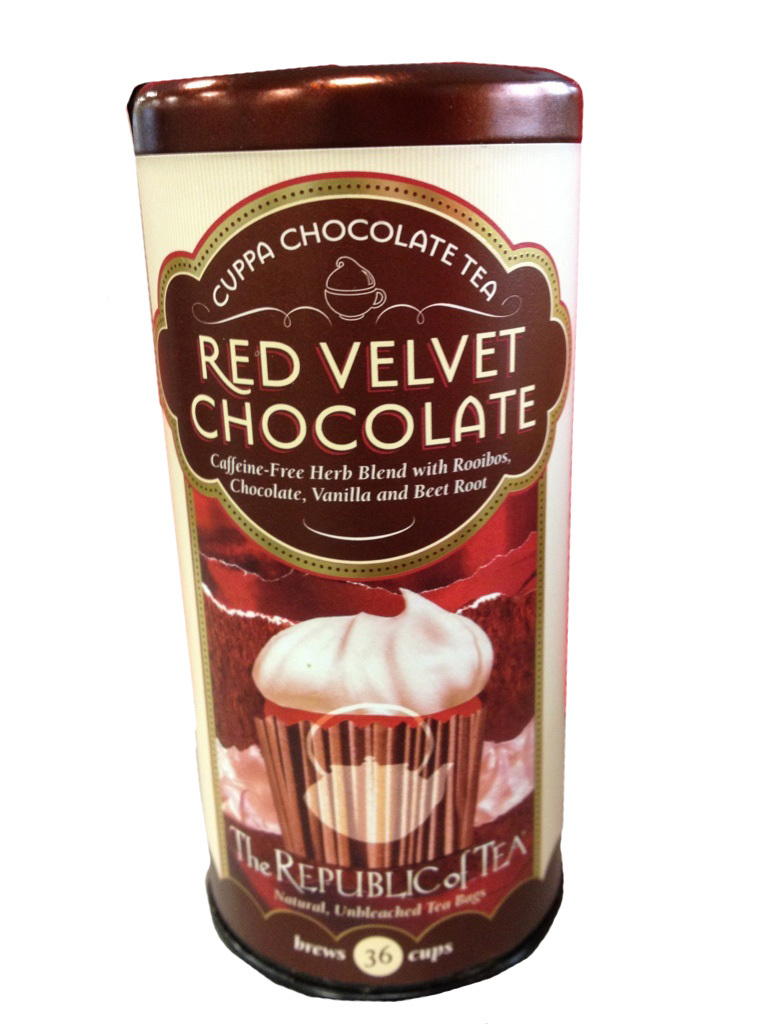 Red Velvet Chocolate Tea from the Republic of Tea.