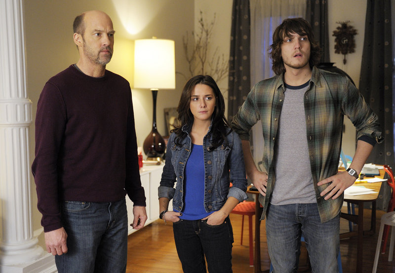Anthony Edwards, left, Addison Timlin and Scott Michael Foster are shown in a scene from “Zero Hour,” which premieres Thursday on ABC.
