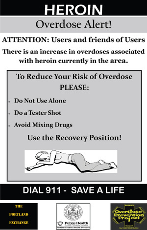 The city’s posters alert users to heroin’s dangers and suggest ways to lessen the chances of a fatal overdose. The warnings “target a group of people for whom the standard anti-drug programs clearly failed,” a reader says.