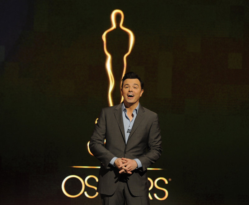 Oscar host Seth MacFarlane presents nominations Wednesday for the 85th Academy Awards in Beverly Hills.