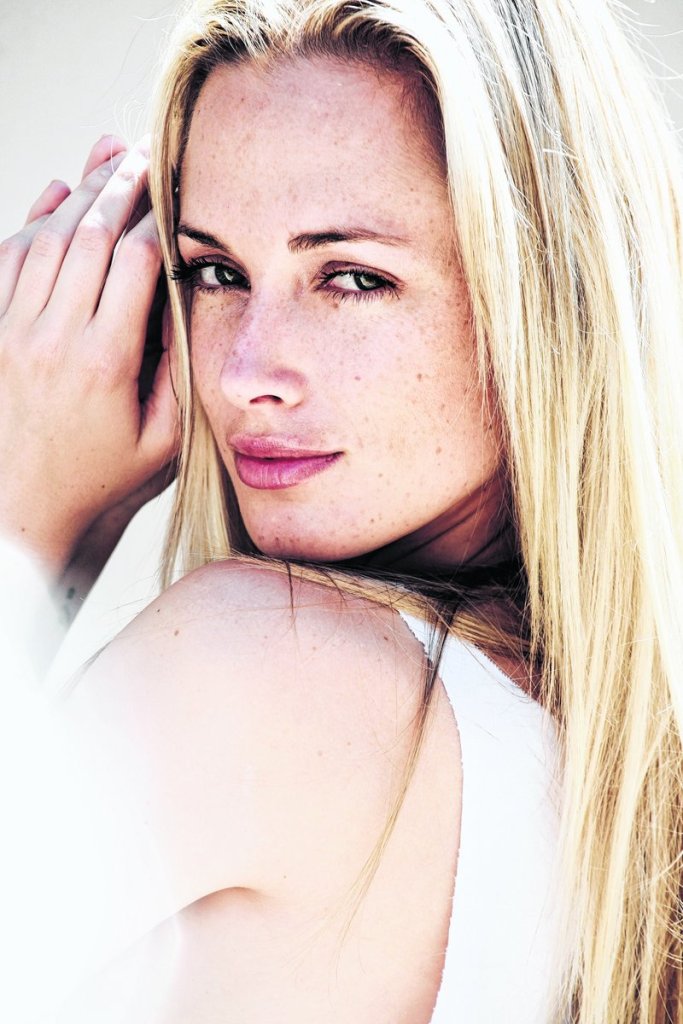 Portfolio photo provided by Ice Model Management in Johannesburg shows Reeva Steenkamp, the 30-year-old model who was shot to death.
