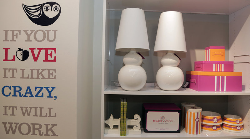 Jonathan Adler “Happy Chic” products at a J.C. Penney location in Dallas.