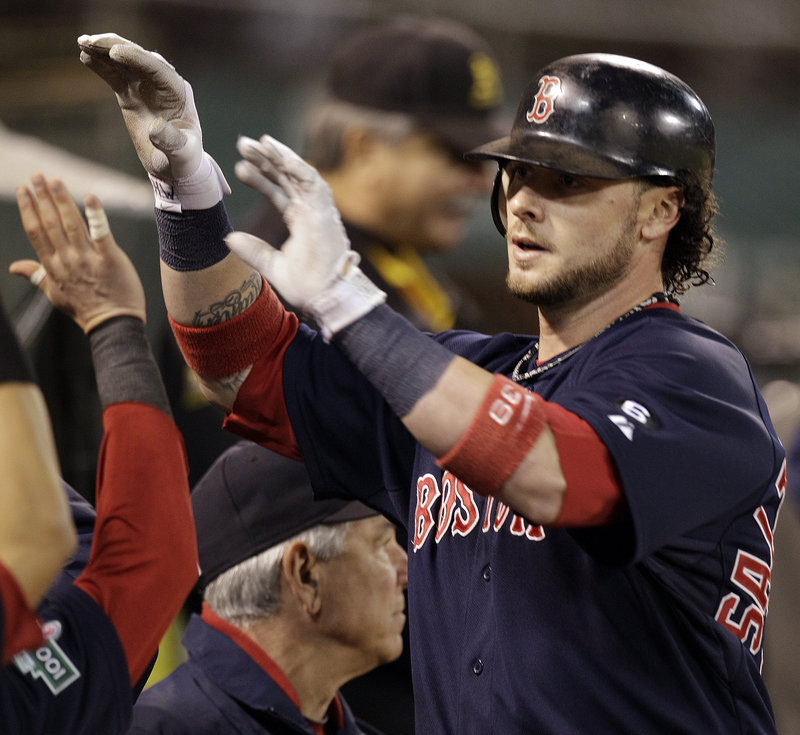 Jarrod Saltalamacchia will be the No. 1 catcher for the Boston Red Sox this season, but it is unclear if he will be in the team’s long-range plans. That could set the stage for others to claim that role beyond 2013.