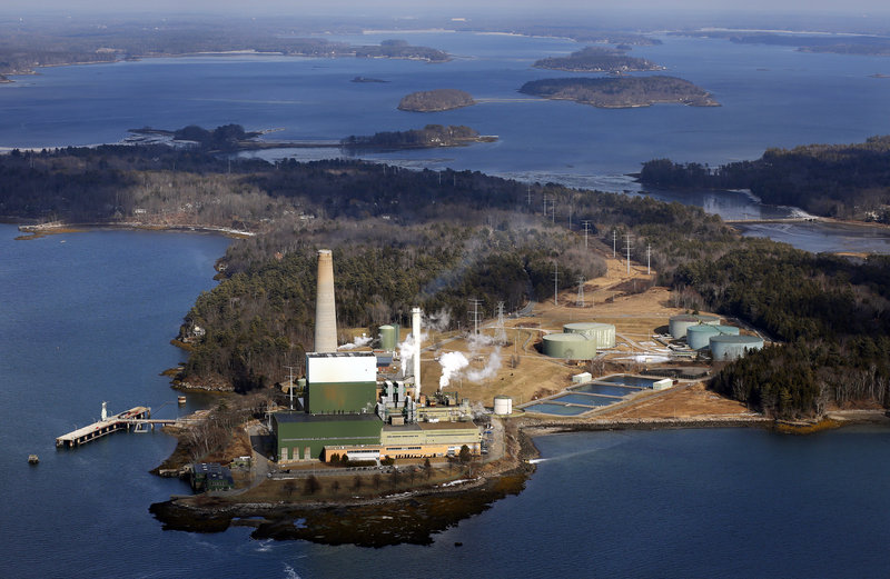 The Wyman Station power plant on Cousins Island in Yarmouth can pump out enough energy to power 893,000 homes.