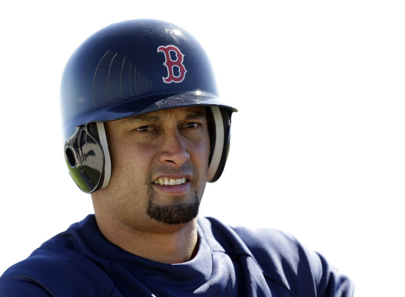 Shane Victorino, brought in on a three-year, $39 million contract, is expected to man right field for the Red Sox.