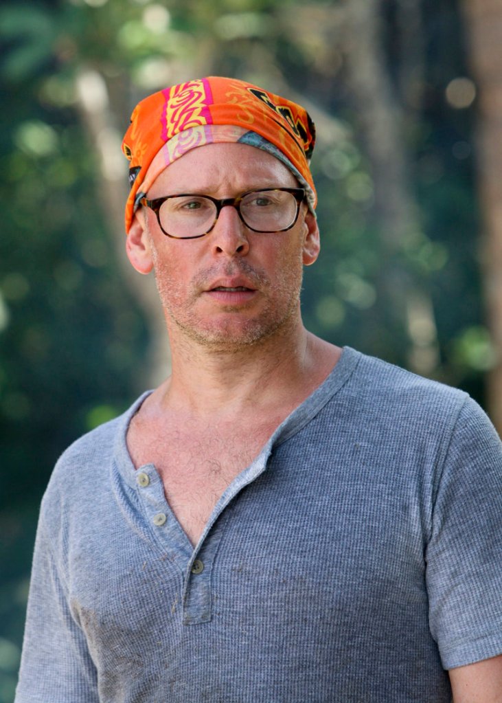 Michael Snow, a graduate of Greely High School and the University of Maine, during the premiere episode of "Survivor: Caramoan – Fans vs. Favorites."