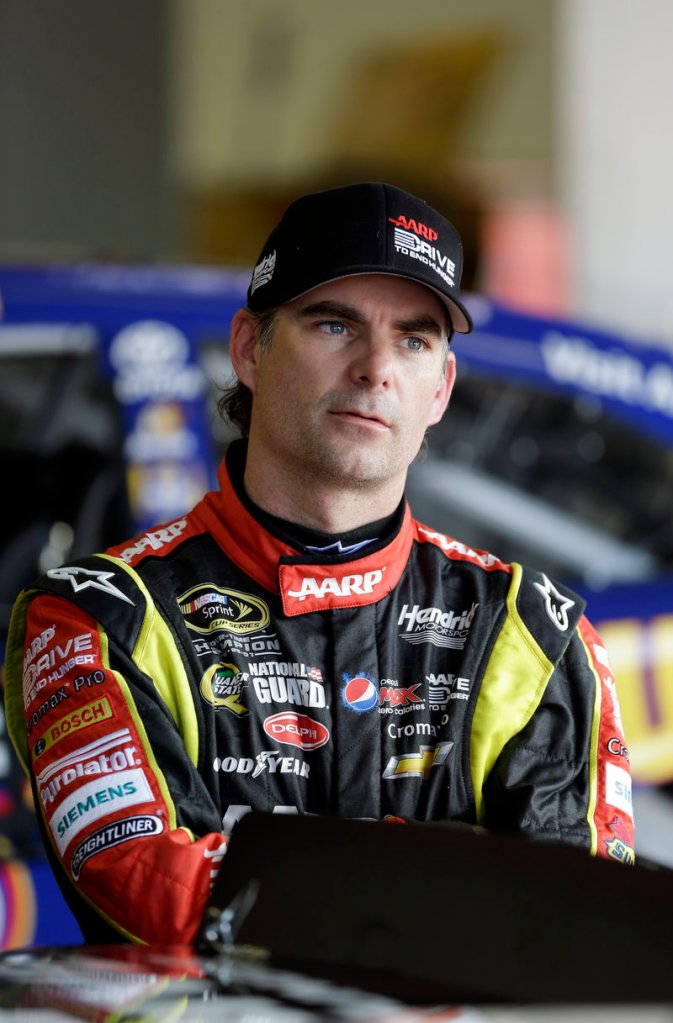 Jeff Gordon was among the veteran drivers who brought his daughter to the speedway to meet with Danica Patrick.