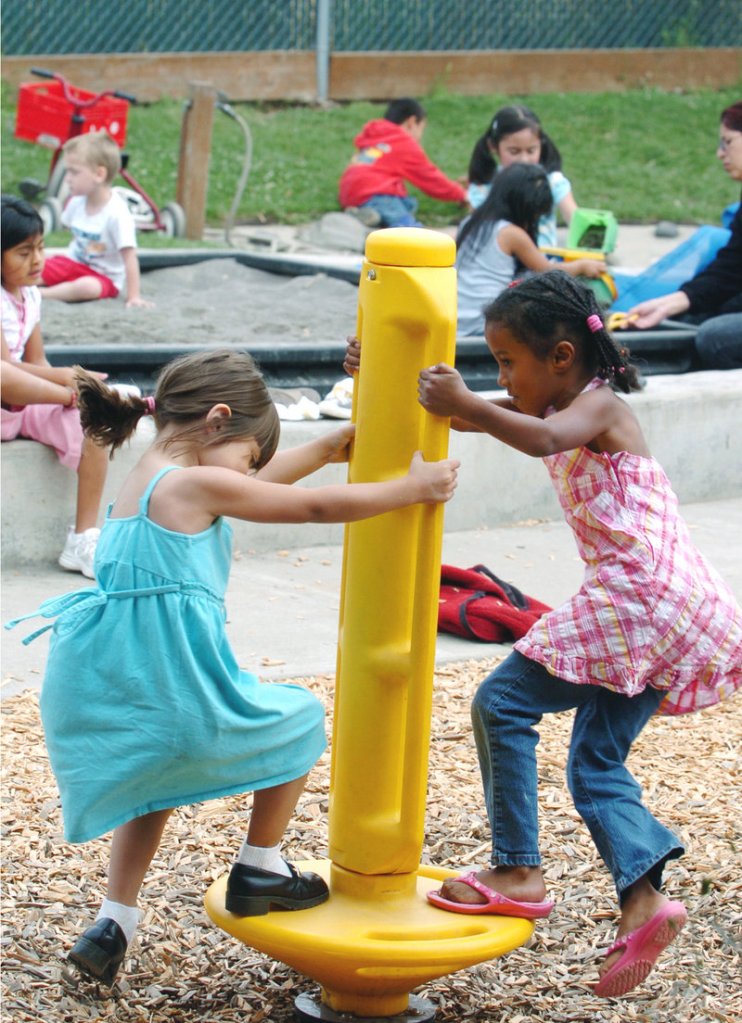 Children play together at a Head Start program in Hillsboro, Ore., in 2007. Supporters of Head Start and other pre-K programs mean well but don’t acknowledge that such programs can’t make up for poor parenting and a neglectful home environment, a reader says.