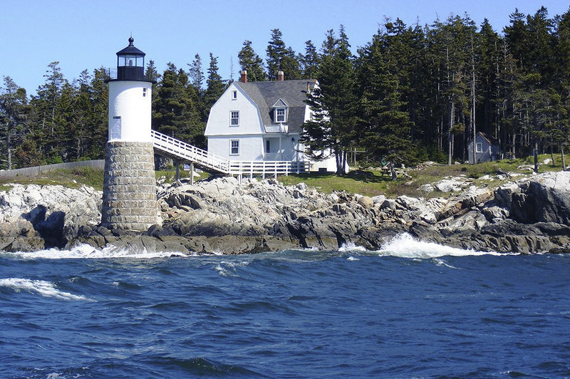The lighthouse keeper’s house on Isle au Haut is expected to reopen as an inn this summer.