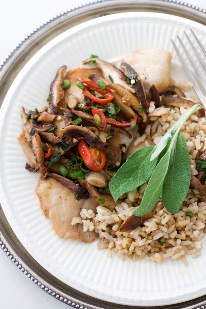 The recipe for Chinese-style steamed tilapia would work with any thin fillet, including char, catfish, trout or striped bass.