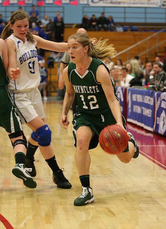 Martha Veroneau won the Western Class C top player/sportswoman award for the second straight year, leading Waynflete to the title.