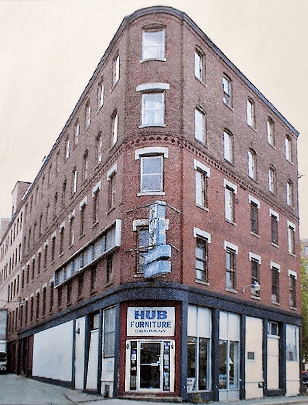Hub Furniture about 2002, current building at 291 Fore St.