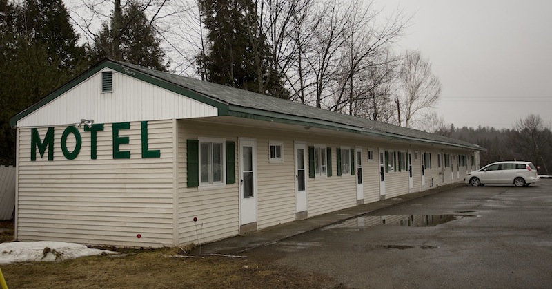The Rivers Edge Motel in Medway, photographed Wednesday, March 13, 2013, is where Bruce Heal, also known as Bruce King, and Lynda Fogg, also known as Linda Gordon, spent time before a standoff and suicide on I-95 that's also linked to a homicide.