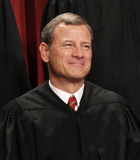 In this Oct. 8, 2010 file photo, Chief Justice John G. Roberts.