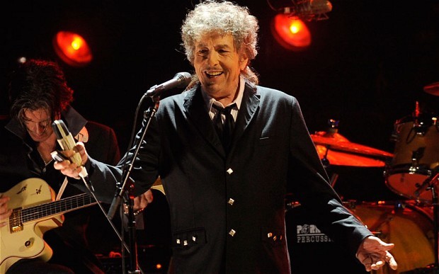 Bob Dylan performs with Dawes on April 10 at the Androscoggin Bank Colisee in Lewiston. Tickets go on sale Friday.