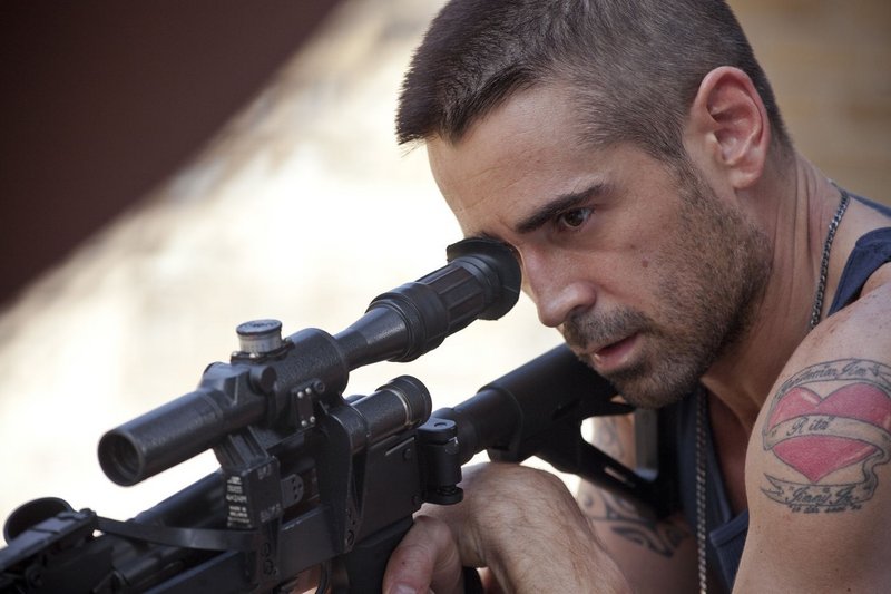 Colin Farrell is a gangland player bent on vengeance in “Dead Man Down.”
