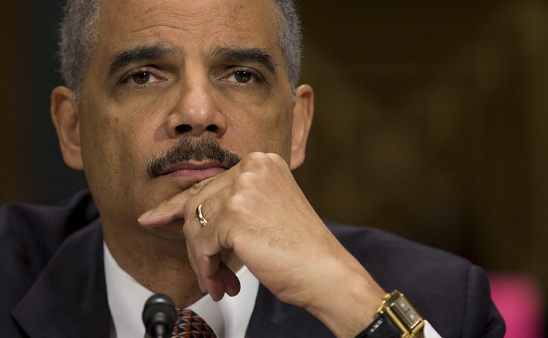 Attorney General Eric Holder, testifying Wednesday, faces policy opinions that range from leniency to nullification of new state laws.