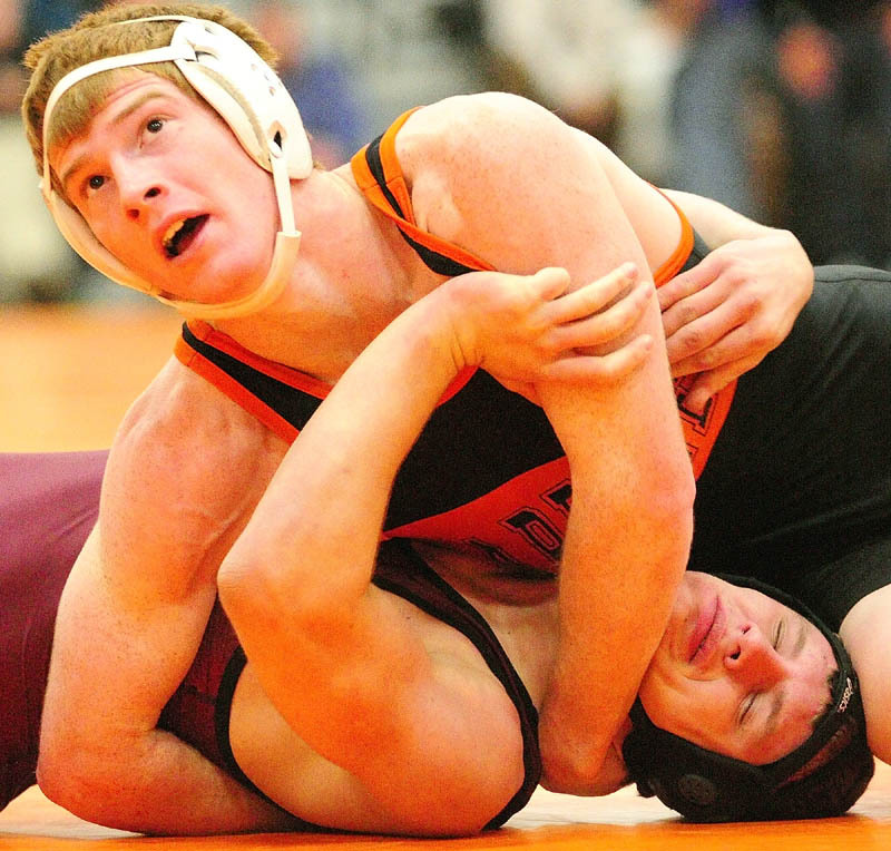 Daniel DelGallo of Gardiner finished his high school career with nearly 200 victories, including three state championships. He was unbeaten in Maine this year, losing only in the final of the New England championships.