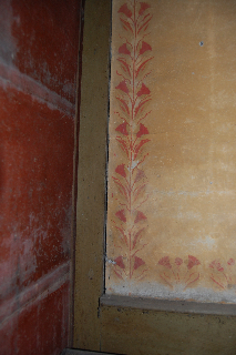 Restoration Resources, which is participating in the trade show, specializes in preserving early buildings. The Moses Eaton stenciling shows the type of decoration sometimes found in these early buildings.