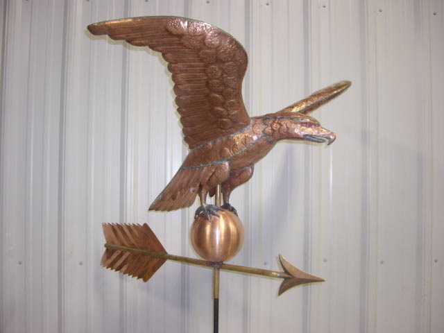 This eagle design is also from New England Weathervane Shop.
