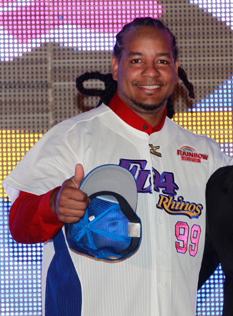 Manny Ramirez, a former Red Sox star, signed a short-term contract to play professional baseball in Taiwan on Tuesday.