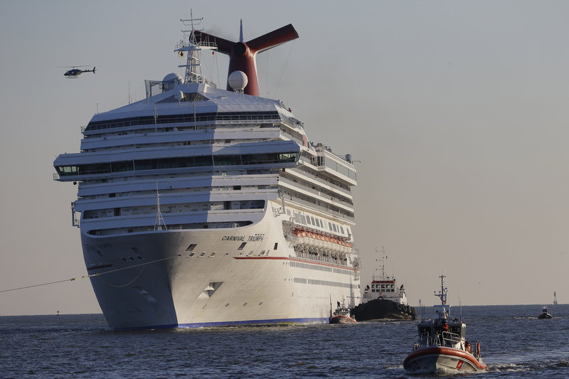 Incidents like the crippling of the Carnival Triumph have slowed the cruise business.