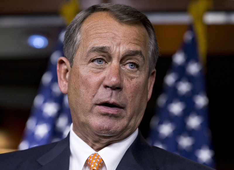 House Speaker John Boehner told ABC's "This Week" that he and President Obama have a good relationship and that they're "open with each other ... honest with each other."