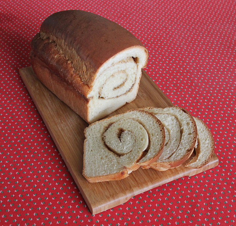 Teresa Marrone’s cardamom-maple swirl bread, from the recipe in her book “Modern Maple.”