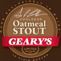 Coincidentally, Geary’s Cooledge Oatmeal Stout was that brewery’s first in its 25th-anniversary series.