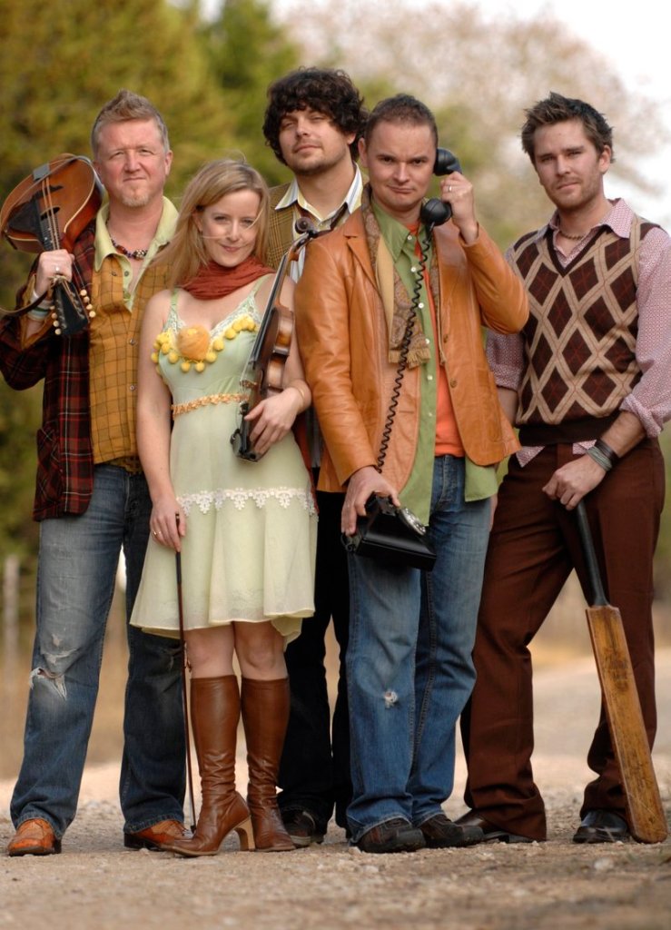 Gaelic Storm brings its rollicking Celtic sound to Stone Mountain Arts Center in Brownfield on Sunday.