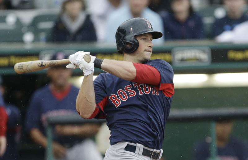 Daniel Nava, who played for the Portland Sea Dogs in 2009, is having a good spring with the Red Sox, and if he makes the team could bat second against right-handers.