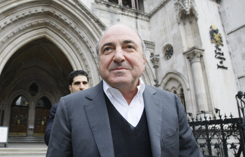 Boris Berezovsky leaves the High Court in London after winning his libel case in March 2010 against a Russian broadcaster that accused him of masterminding the murder of a former Russian agent in London.