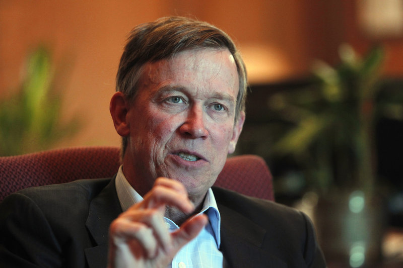 Colorado Gov. John Hickenlooper called on county sheriffs to carry out new gun-control measures.