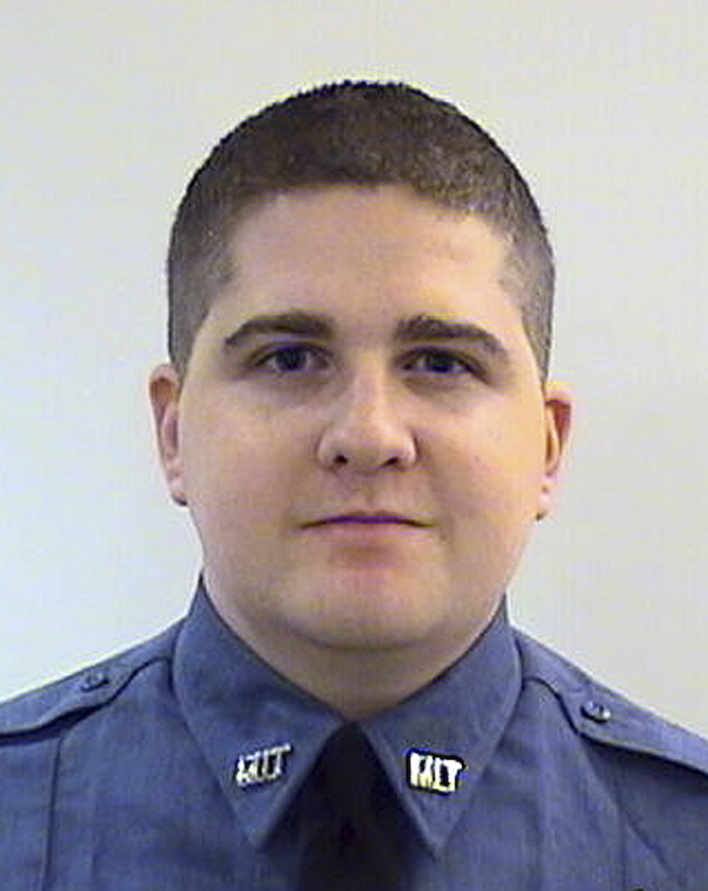 This undated photo provided by the Middlesex District Attorney's Office shows Massachusetts Institute of Technology Police Officer Sean Collier, 26, of Somerville, Mass., who was shot to death Thursday, April 18, 2013 on the school campus in Cambridge, Mass. Authorities said surveillance tape recorded late Thursday showed one of the Boston Marathon bombing suspects during a robbery of a nearby convenience store before Collier was shot to death while responding to a report of a disturbance. (AP Photo/Middlesex District Attorney's Office)