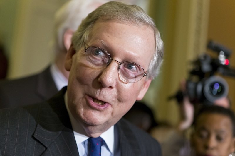 The FBI says it is looking into a complaint by Senate Minority Leader Mitch McConnell, R-Ky., after a magazine released a recording of McConnell's aides laughed about actress Ashley Judd's past bouts of depression and her religious beliefs.