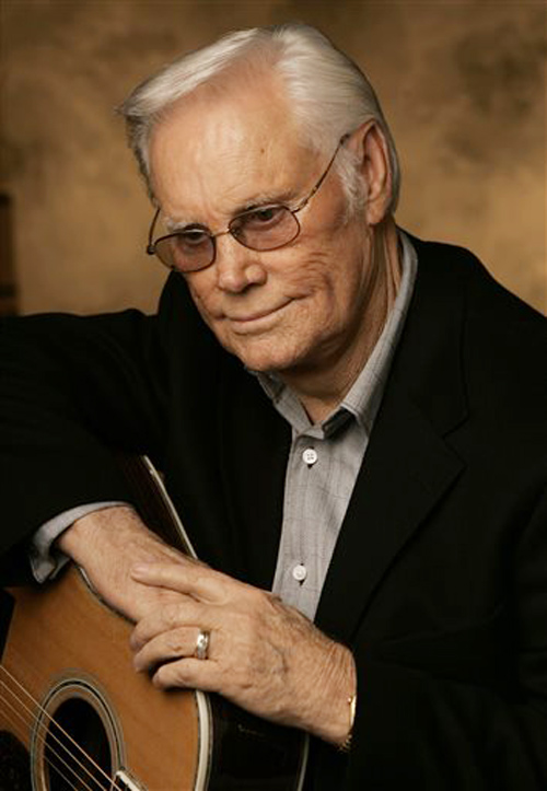George Jones is shown here in a 2007 photo. His hits included the sentimental "Who's Gonna Fill Their Shoes," the foot-tapping "The Race is On," the foot-stomping "I Don't Need Your Rockin' Chair," the melancholy "She Thinks I Still Care," the rockin' "White Lightning," and the barfly lament "Still Doing Time."