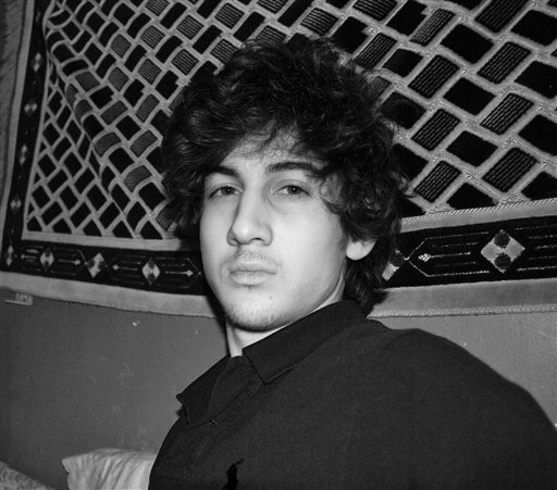 This undated photo provided by the vkontakte website shows Dzhokhar Tsarnaev, a suspect in the Boston Marathon bombing. He was captured in Watertown, Mass., Friday evening.