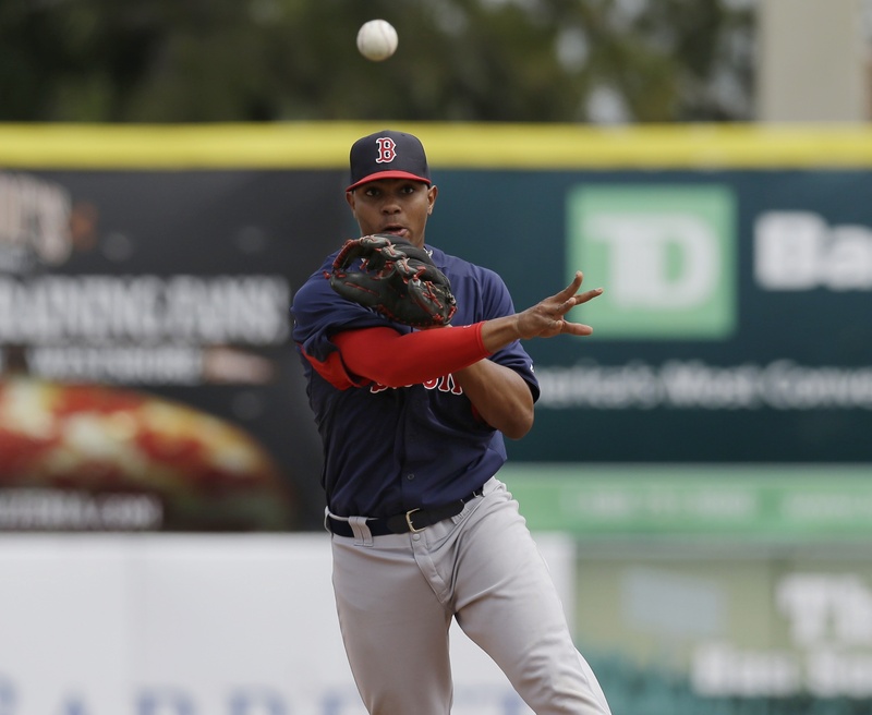 Xander Bogaerts, who will start the season with the Sea Dogs, is open to a position change – some feel he's too big to remain a shortstop – but the Red Sox have made it clear short is where he'll be.