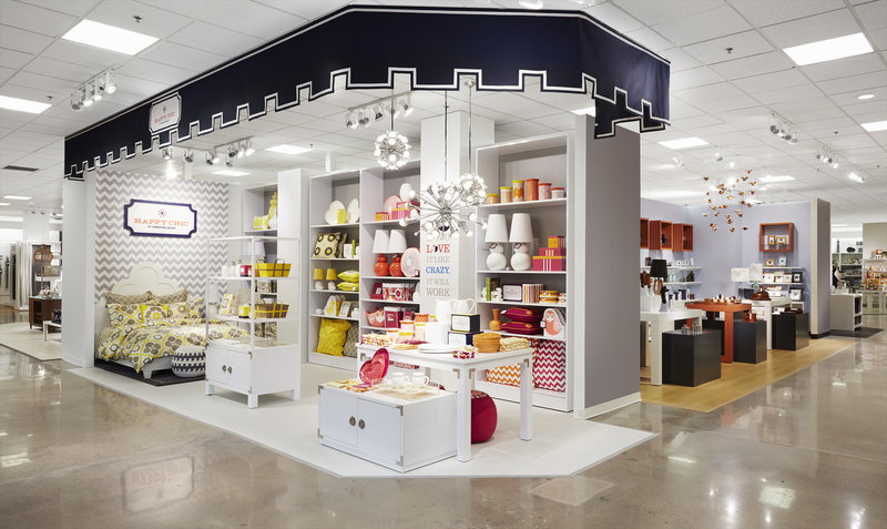 An image provided by J.C. Penney shows a design for a new Jonathan Adler section in the home area of the department store chain. A new home section is set to be unveiled Friday.