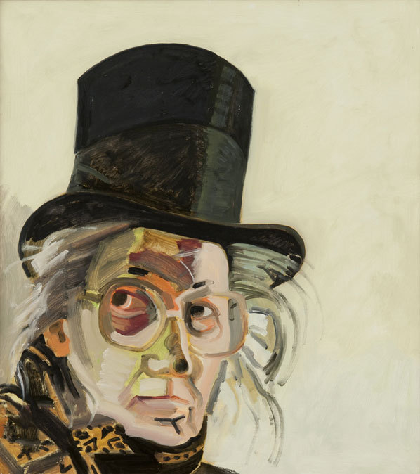 “Self-Portrait,” 1989, by Lois Dodd, from the retrospective of her work at the Portland Museum of Art. The exhibition ends Sunday.