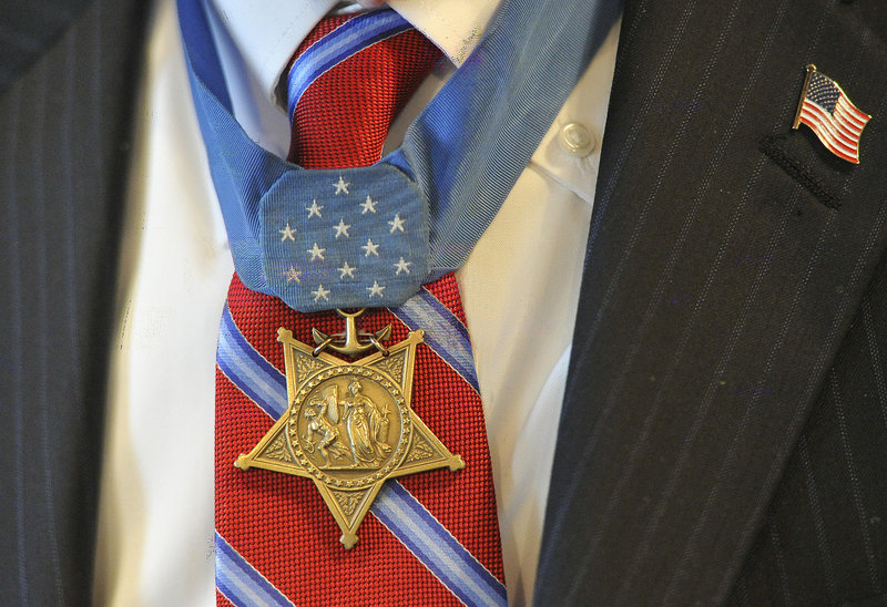Capt. Hudner's Medal of Honor.