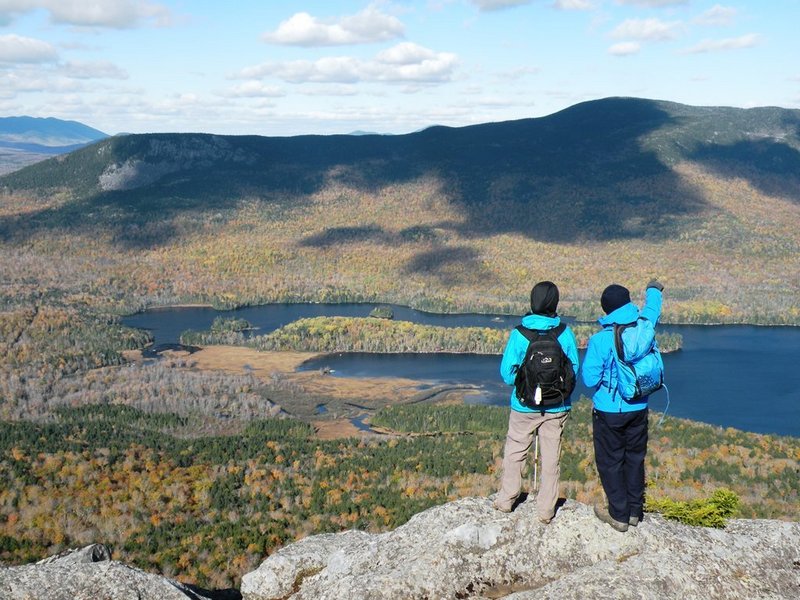 The views from Borestone Mountain are worth the hike to the craggy twin summits at 1,981 feet. And when the four-mile trek is complete, check out a hiker’s haven on Lake Hebron.