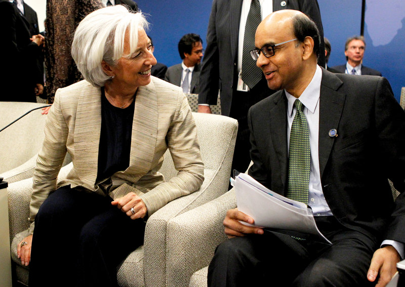 IMF panel chairman Tharman Shanmugaratnam says confidence is the key commodity lacking from the global economy.