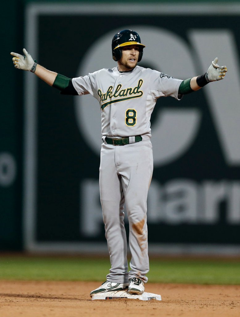 Jed Lowrie, a former member of the Portland Sea Dogs, is off to a strong start with the Oakland A’s, and hoping to avoid the injuries that have dogged his career.